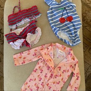 Baby girl swim bundle